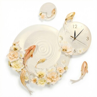 ART-216 Часы "Карпы кои"