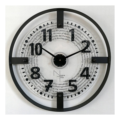 SLT-114 Часы интерьерные "BLACK"