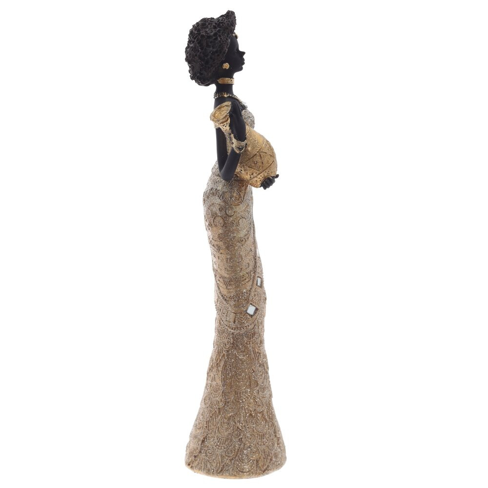 Фигурка декоративная "Африканка", L7,5 W7 H30,5 см Фигурка декоративная "Африканка", L7,5 W7 H30,5 см