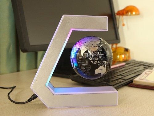 Глобус левитирующий (парящий) на подставке