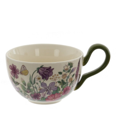 Чашка с крышкой, 400 мл, L16 W13 H9,5 см