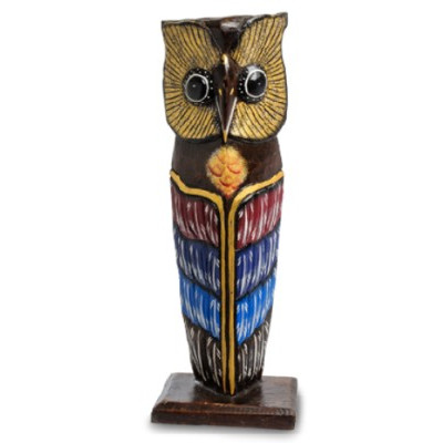 Статуэтка "Разноцветная сова"