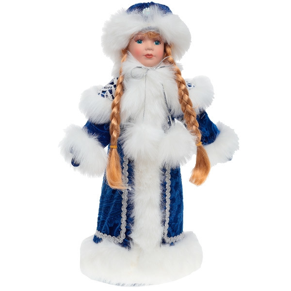 Снегурочка с ёмкостью для конфет, 15х15х40 см