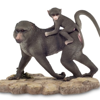 Статуэтка "Павиан с детенышем" Статуэтка "Павиан с детенышем"