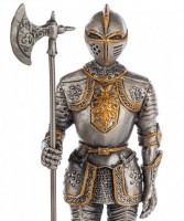 Статуэтка "Средневековый рыцарь с алебардой"