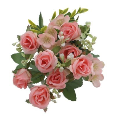 Цветочная композиция "Роза", L16 W16 H19,5 см