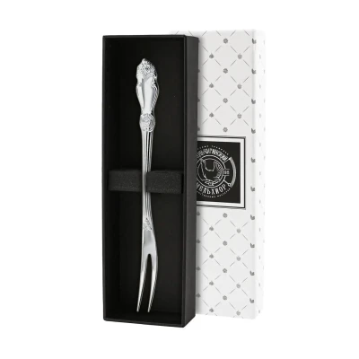 Вилка для лимона "Серебряная роза"