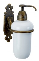 Дозатор для жидкого мыла с держателем "Дориан"