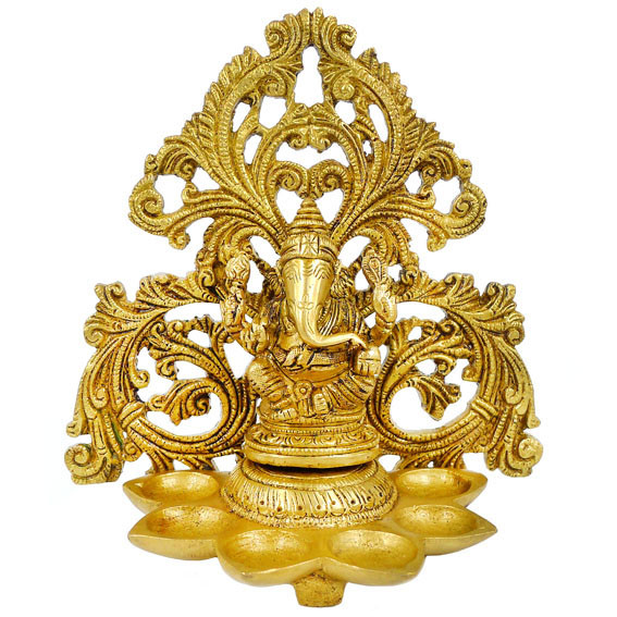 Ганеша статуэтка бронза 165*165*80мм