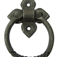 Дверная ручка - стучалка "Четырехлистник"