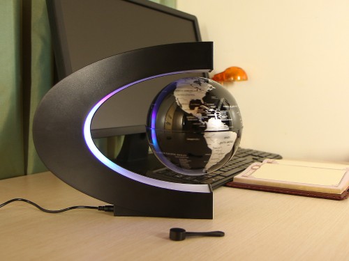 Глобус левитирующий (парящий) на подставке