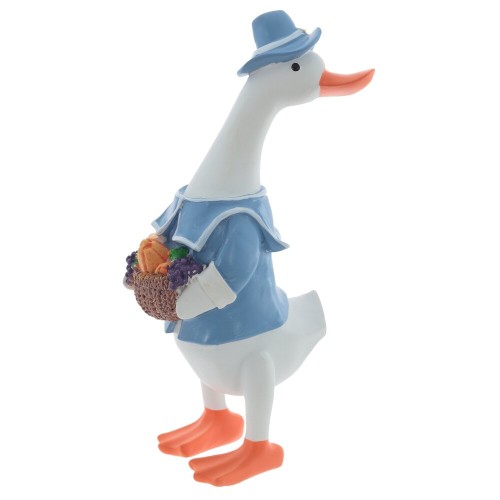 Набор из 2-х фигурок декоративных "Гусь", L27,5 W20 H14 см