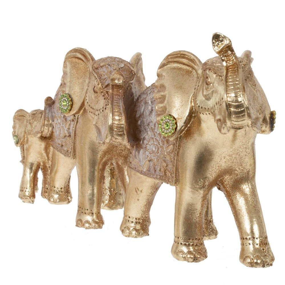 Фигурка декоративная "Слоны", L29 W8 H14 см
