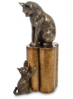Статуэтка "Кошка и котенок"