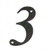 Цифра на дверь "3"