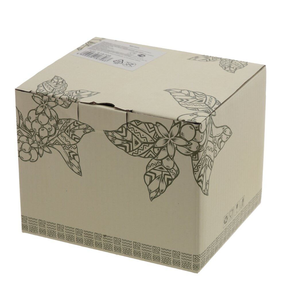 Чашка с крышкой, 400 мл, L16 W12 H9,5 см