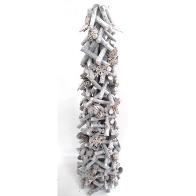 Декоративное изделие "Ёлка", 27х27х70 см