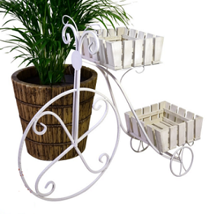 Подставка под цветы "Кованый велосипед"