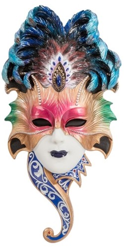 Венецианская маска "Синий павлин" Венецианская маска "Синий павлин"