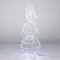 Световая фигура для сада "Snowman"        
