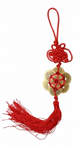 Интерьерная подвеска "Денежный Цветок" 5 шт. Интерьерная подвеска "Денежный Цветок" 5 шт.