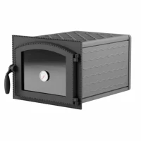 Духовка печная с термометром и стеклом "Варенька"    