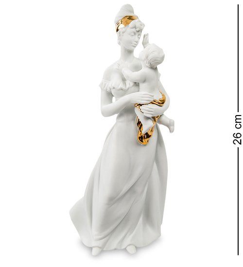 JP-48/17 Статуэтка "Мать и дитя" бисквит (Pavone)