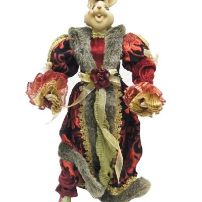 Зайчиха "Барыня" h51см /ткань-полистоун/