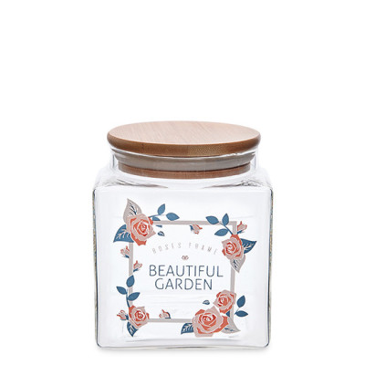 GS- 17/3 Банка для сыпучих "Цветочное очарование" 600мл