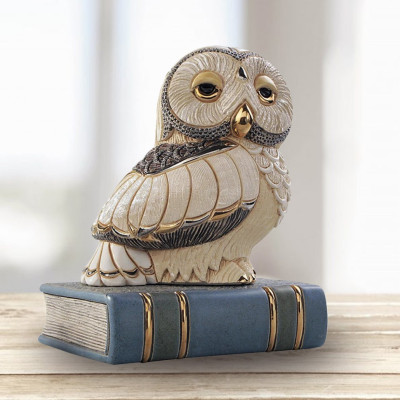 Статуэтка "Сова на книге" Wild Life Collection