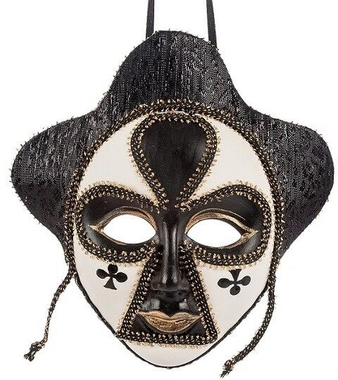 Декоративная маска "Карточная масть"