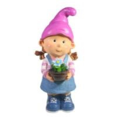Декоративная садовая фигурка "Девочка в колпачке"                
