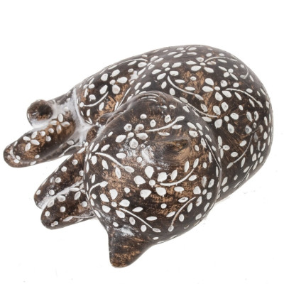 Фигурка декоративная "Кошка в цветах", L13 W10 H5,5 см