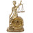 Часы настольные декоративные "Фемида", L9 W8 H24 см