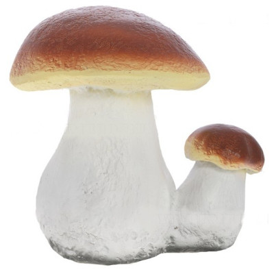 Декоративная садовая фигурка "Белый гриб двойной большой" 