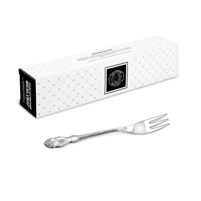 Вилка д/фруктов "Герб" посер.