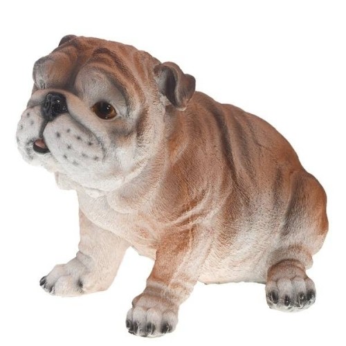 Декоративная садовая фигурка "Мечтающий бульдог"