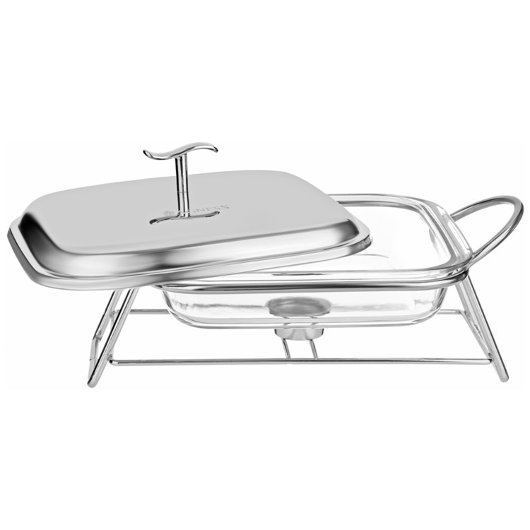 МАРМИТ AGNESS  КВАДРАТНЫЙ SILVER 1,8L