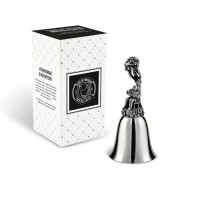 Колокольчик "Иван" никелированный с чернением