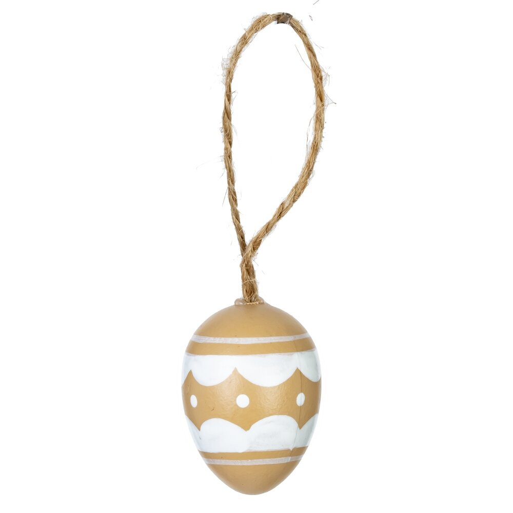 Набор из 16-ти изделий декоративных подвесных "Яйцо" (4,5*6, 3,5*5,5, 3*4), L14 W5,5 H15 см