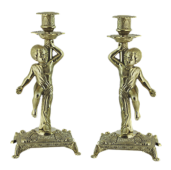Набор подсвечников "Веселый Купидон" Набор подсвечников "Веселый Купидон"