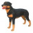 Декоративная фигурка "Пес ротвейлер"       