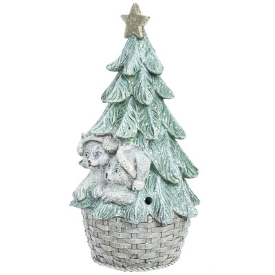 Фигурка декоративная "Елка", L8 W8 H19 см