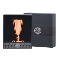 Рюмка "№4" медная полированная