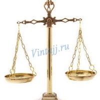 Декоративные весы "Правосудие"