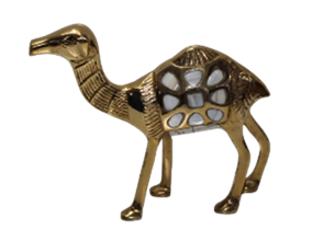 латунь резная полированная h-17 см