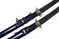 Набор самурайских мечей, 2 шт. Ножны синие