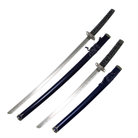 Набор самурайских мечей, 2 шт. Ножны синие
