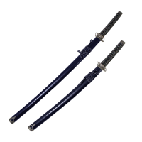 Набор самурайских мечей, 2 шт. Ножны синие