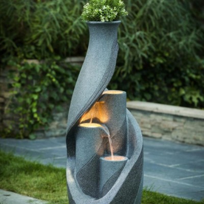 Фонтан декоративный  с подсветкой Свечка